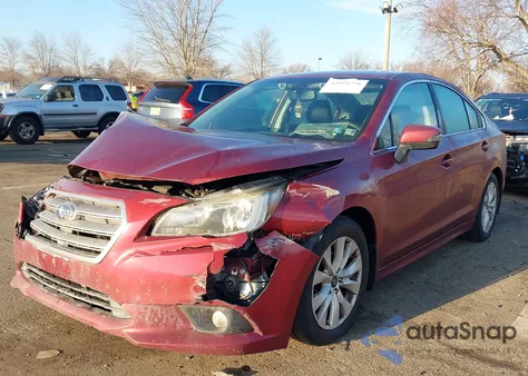 2016 Subaru Legacy 2.5I Premium from USA, damaged, VIN 4S3BNAF63G3023955